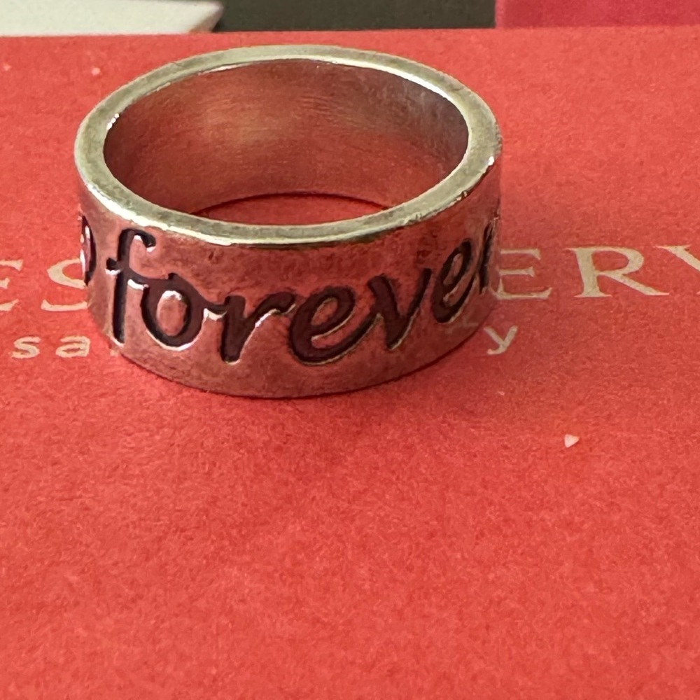 James Avery Silver Friends Ring